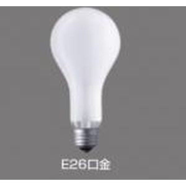 画像1: 【バラ】パナソニック LW100V150W シリカ電球(一般電球) 100V 150W E26口金 LW100V150W  ■ホワイト (1)